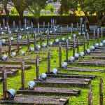 Imagem de um cemitério militar